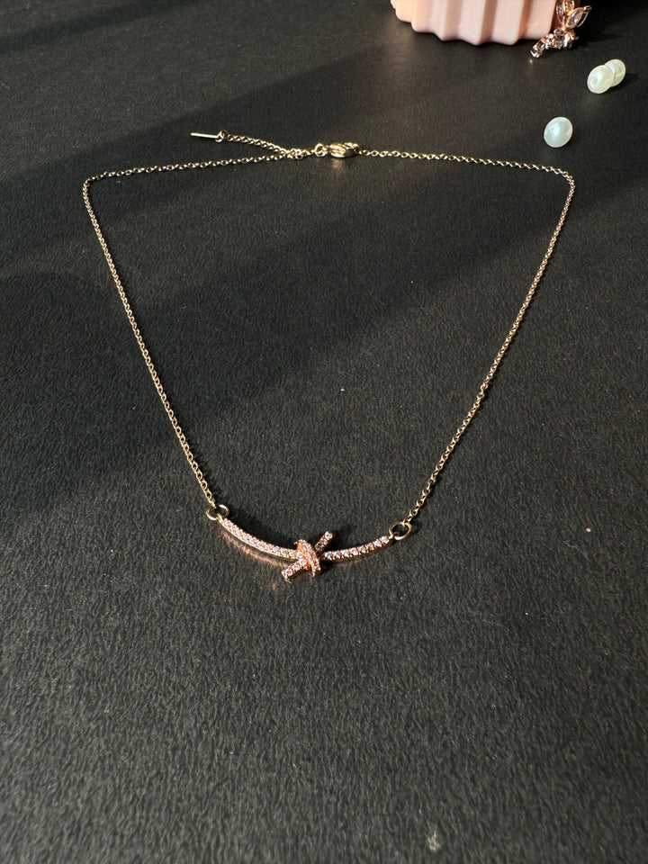Rose Gold Mystere Necklace