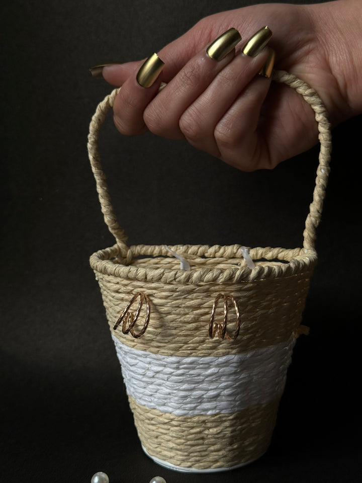 Maya Gold Dust Earrings