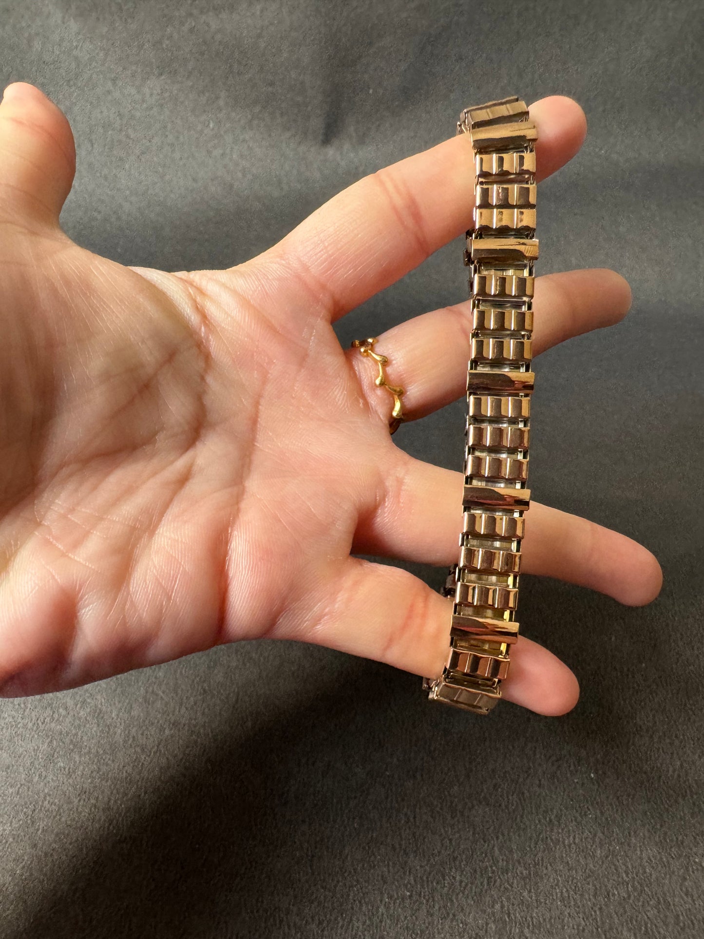 Ethereal Luxe Bracelet - Linear Fusion