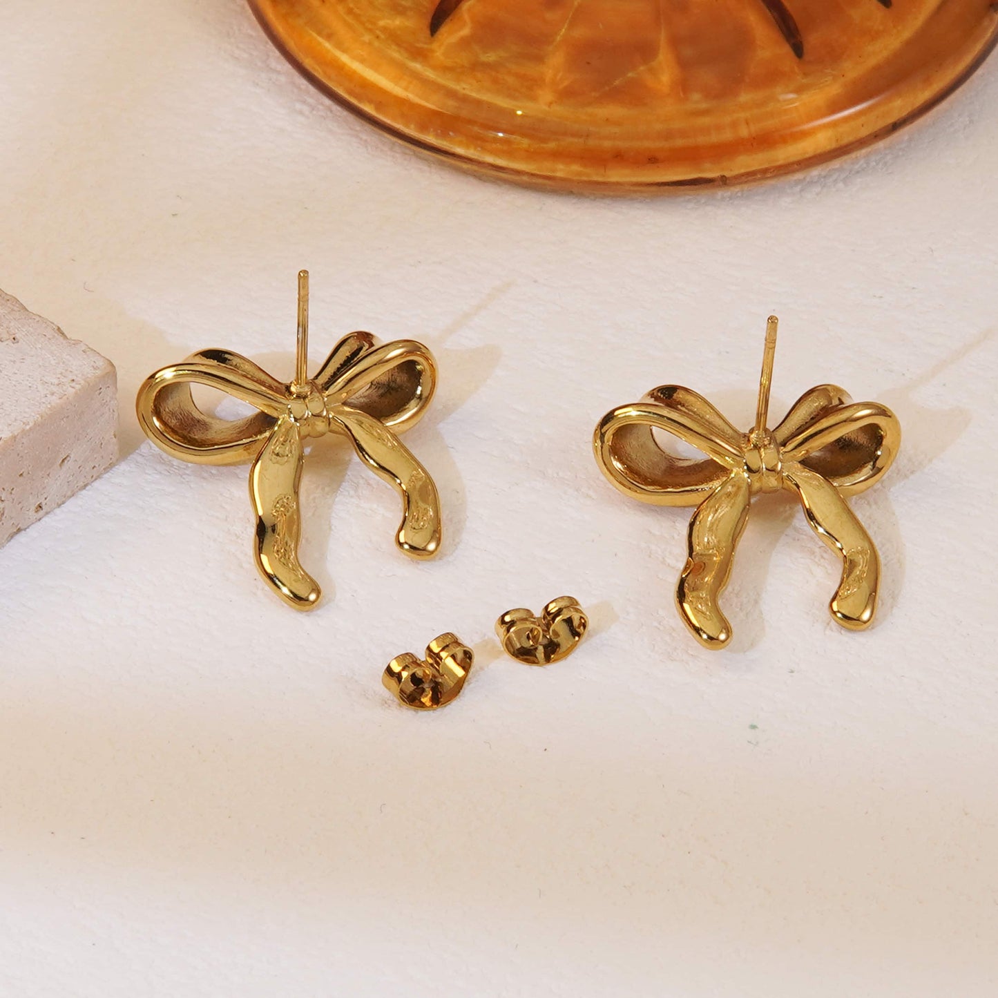 Éclat Bow Earrings