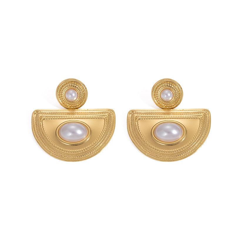 Sahra Crescent Earrings