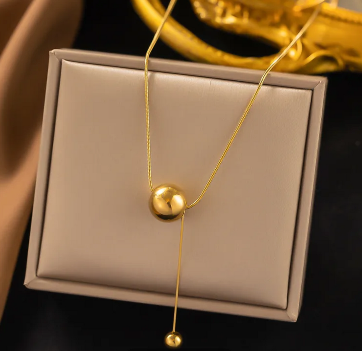Linea Drop Necklace
