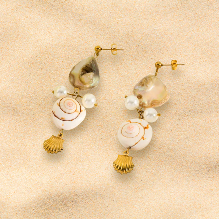 Aureora Shell Earrings