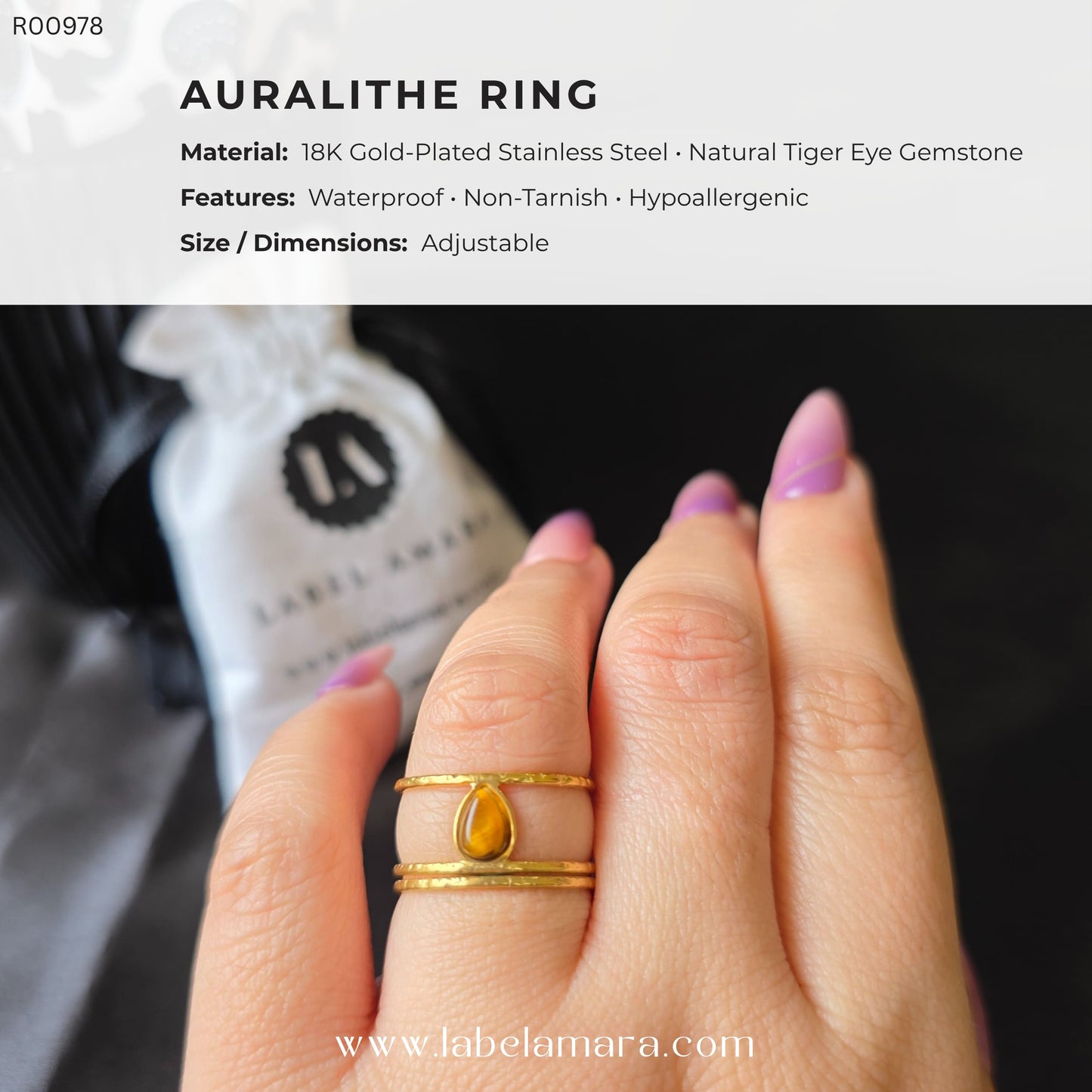 Auralithe Ring