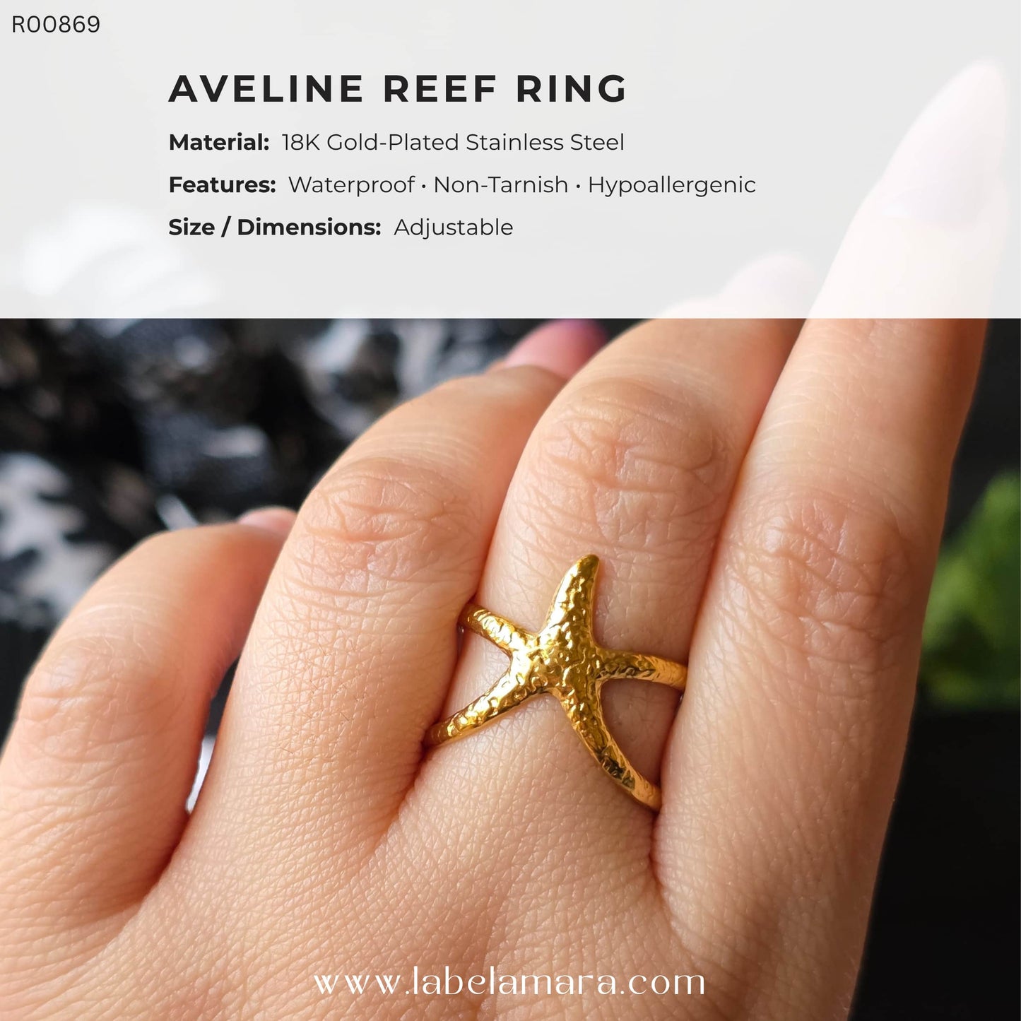 Aveline Reef Ring
