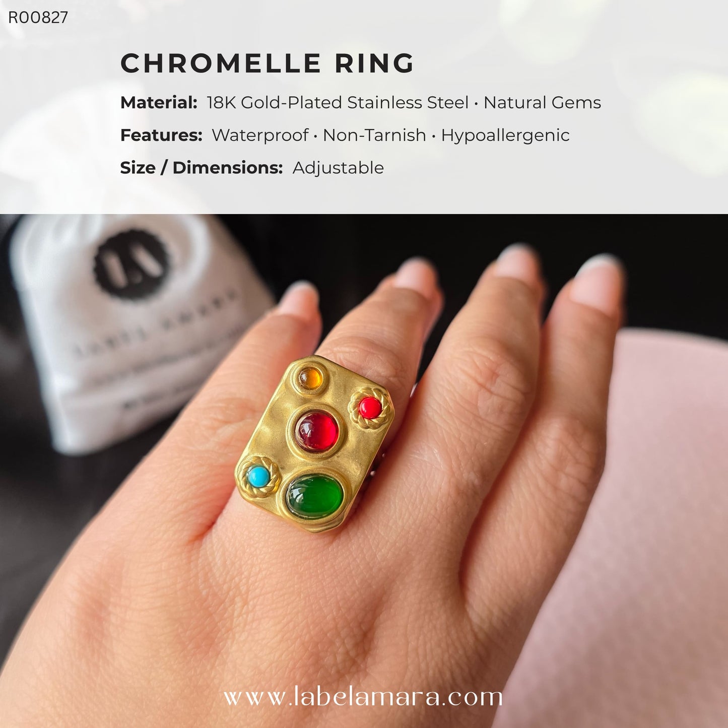 Chromelle Ring