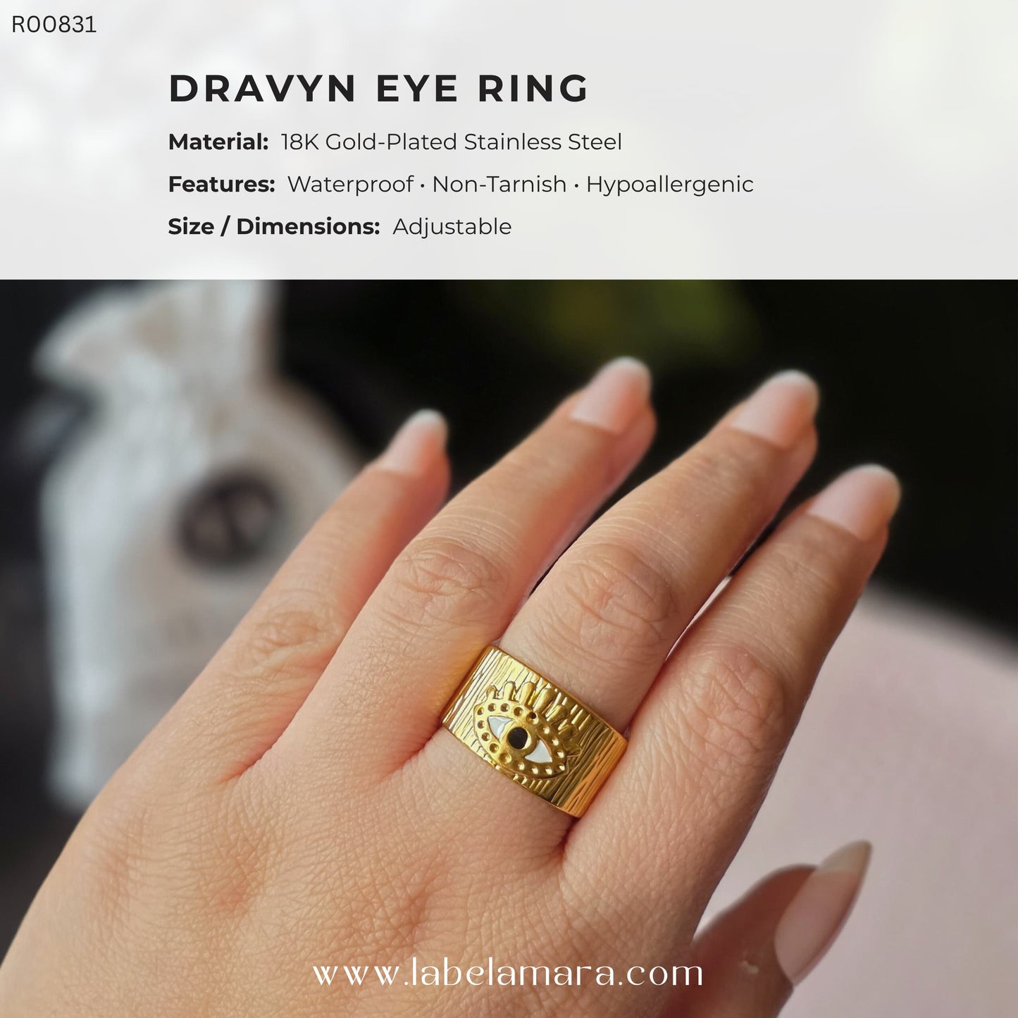 Dravyn Eye Ring
