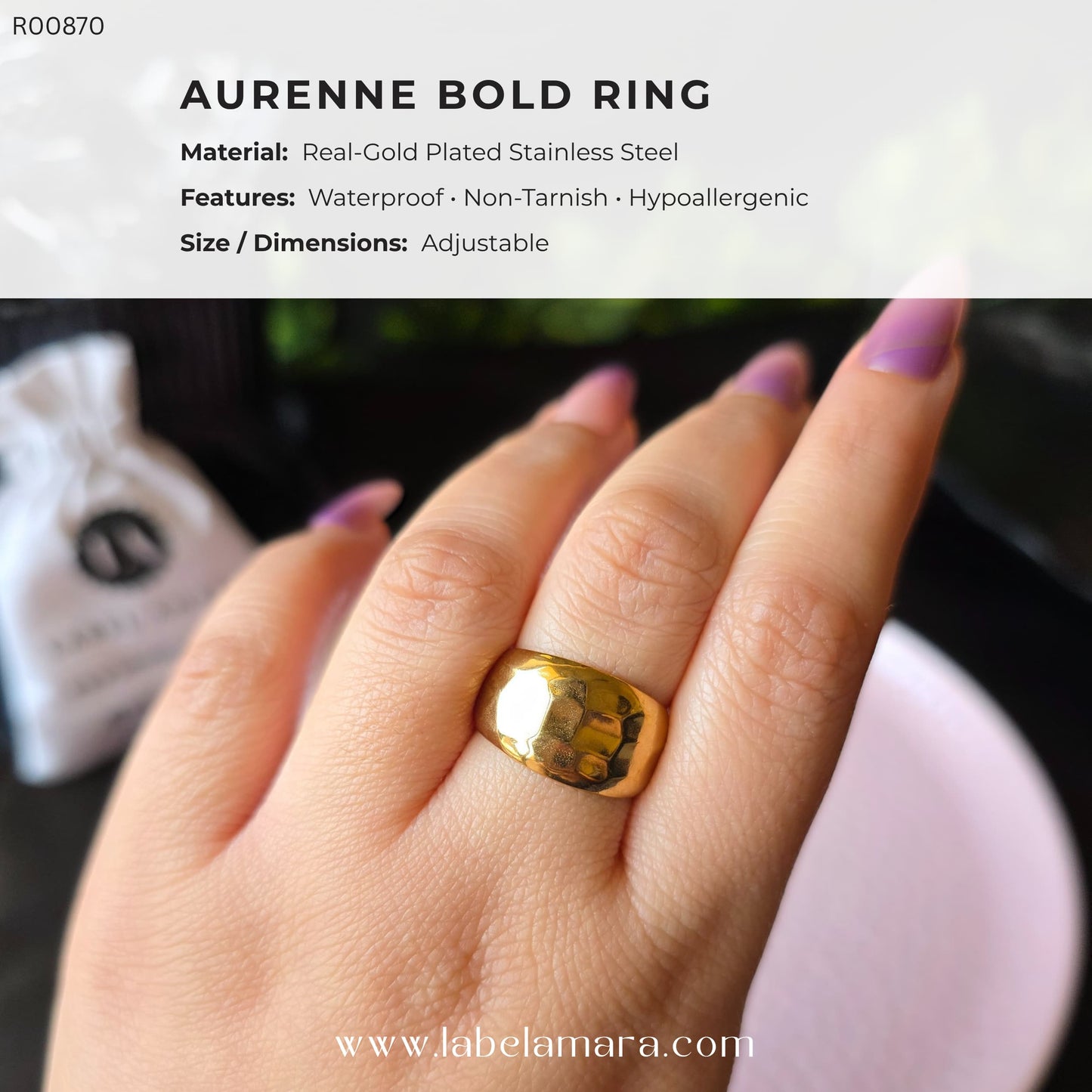 Aurenne Bold Ring