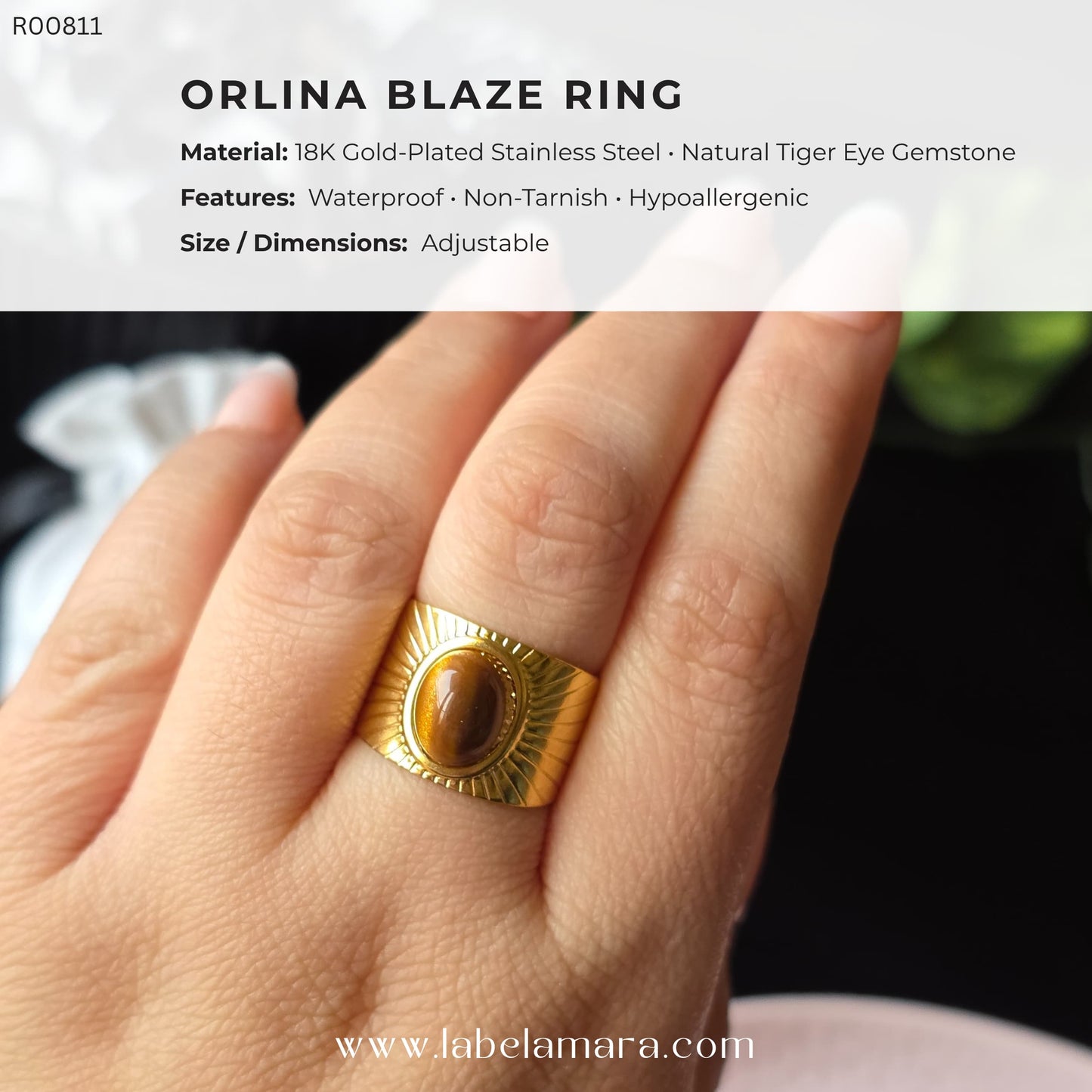 Orlina Blaze Ring
