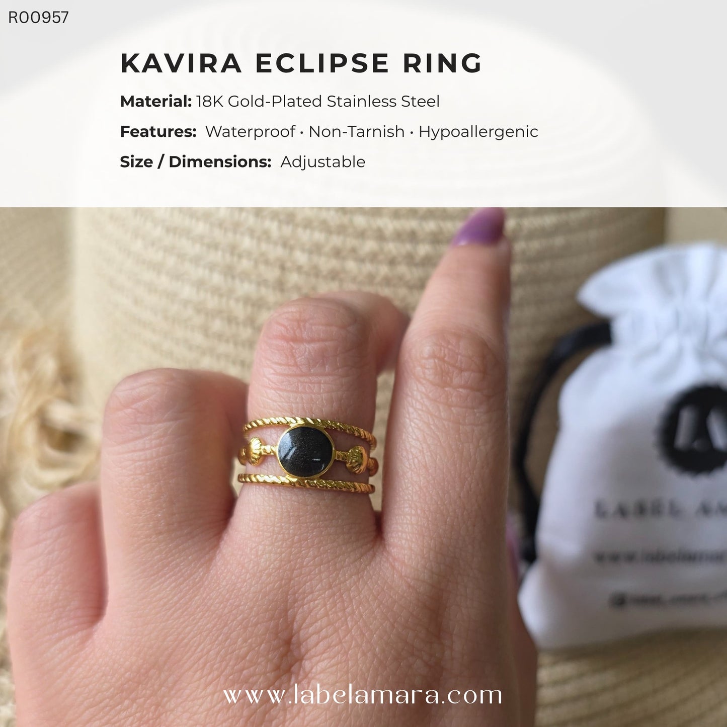 Kavira Eclipse Ring