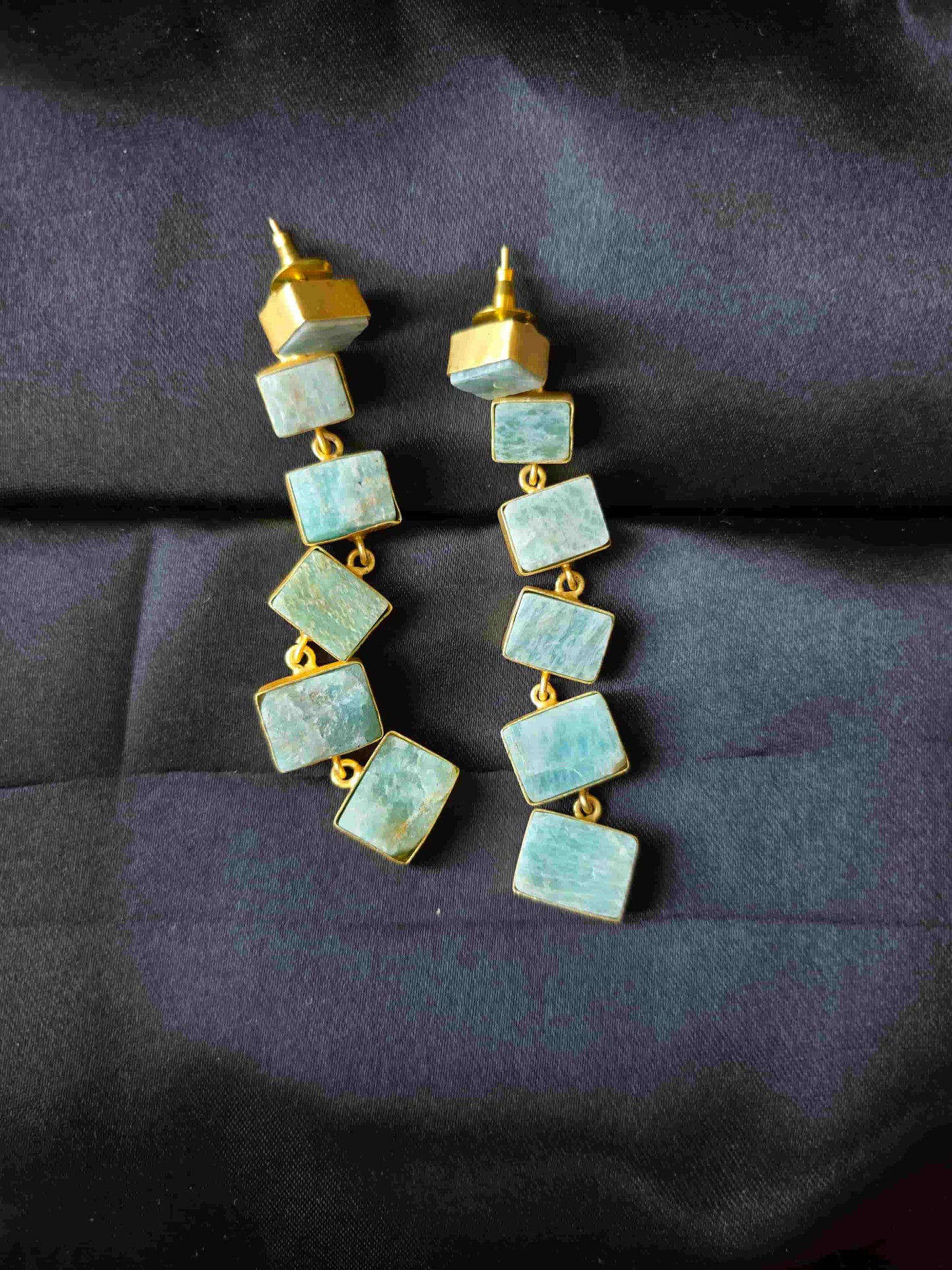 Aarohi Amazonite Earrings