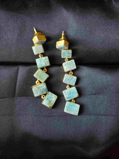 Aarohi Amazonite Earrings