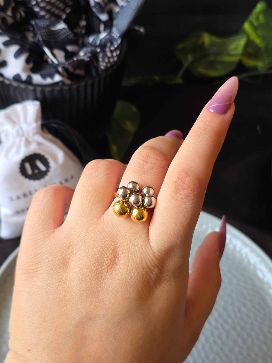 Rivane Duo Orb Ring