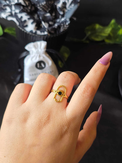 Nivara Eye Ring