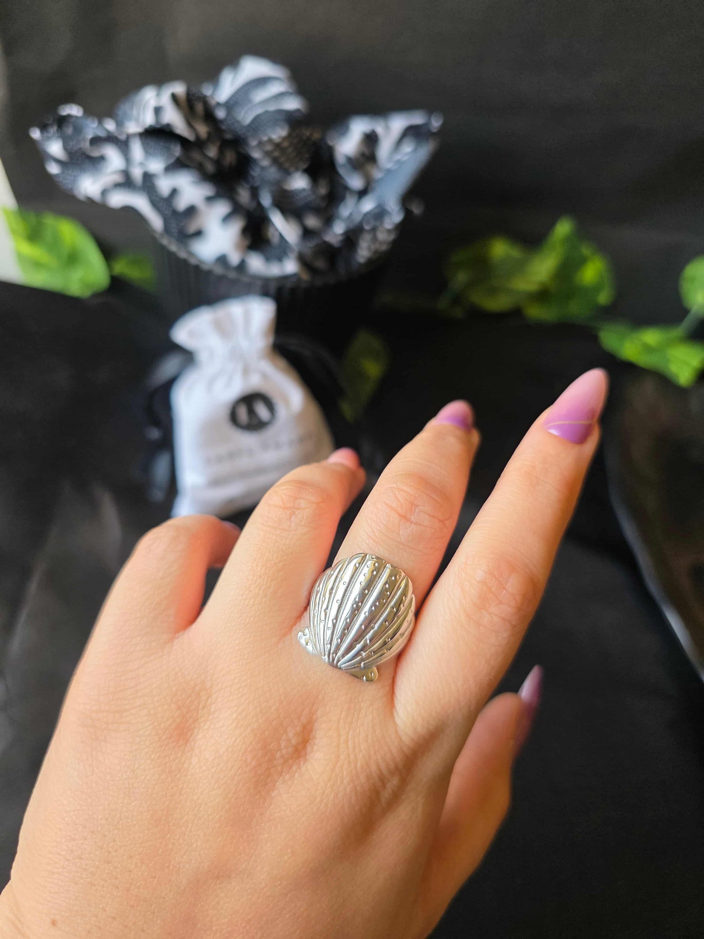 Corinne Shell Ring