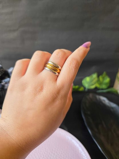 Aurex Trio Band Ring