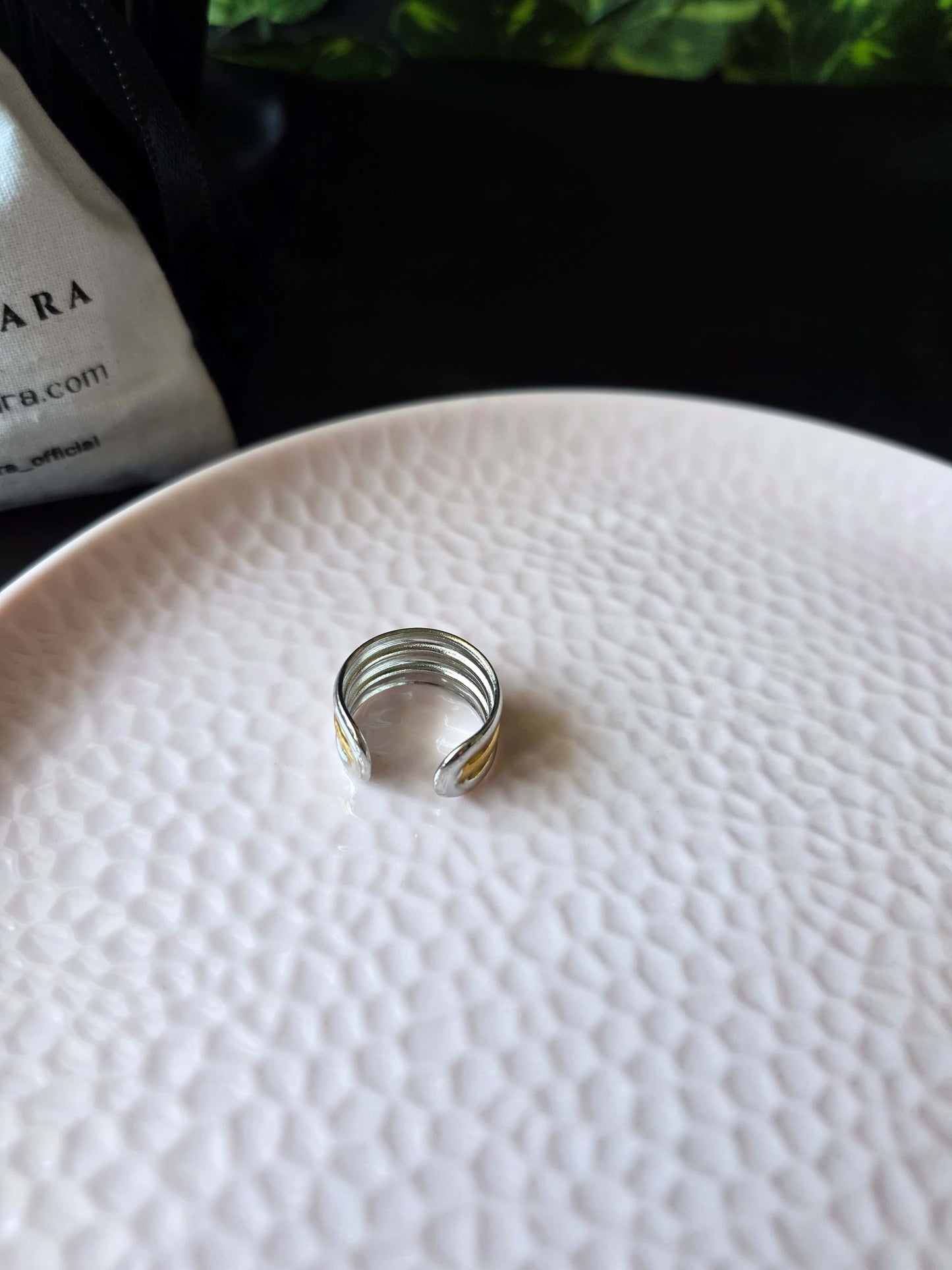 Aurex Trio Band Ring