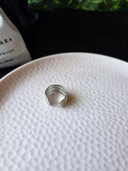 Aurex Trio Band Ring