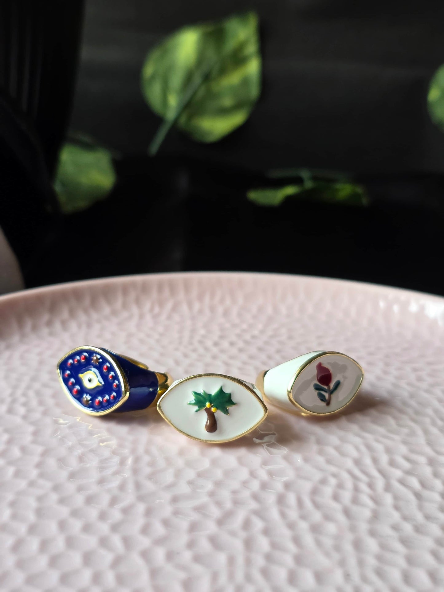 Boheme Aura Ring Set