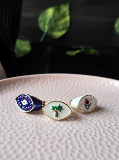 Boheme Aura Ring Set