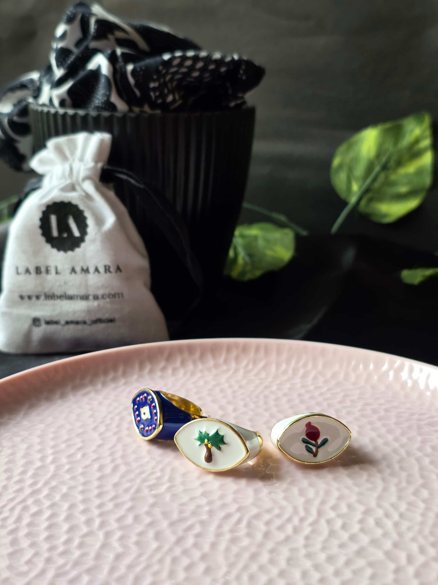 Boheme Aura Ring Set