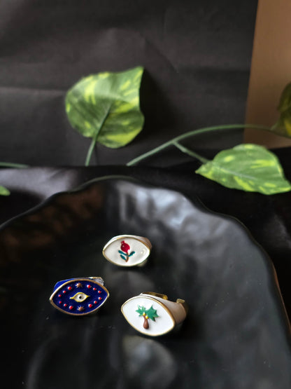 Boheme Aura Ring Set