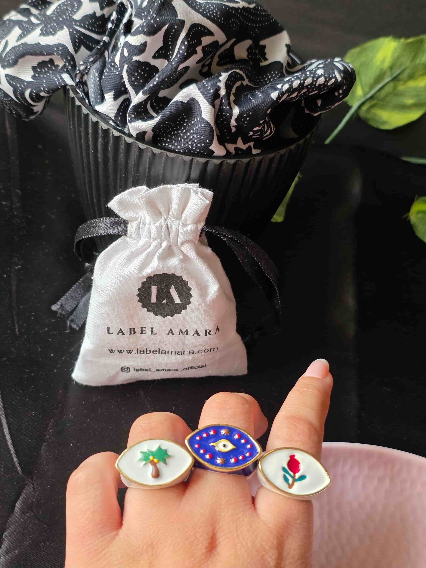 Boheme Aura Ring Set