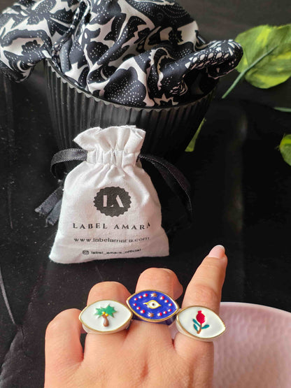 Boheme Aura Ring Set