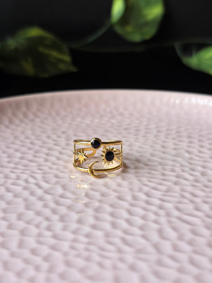 Soleil Nocturne Ring