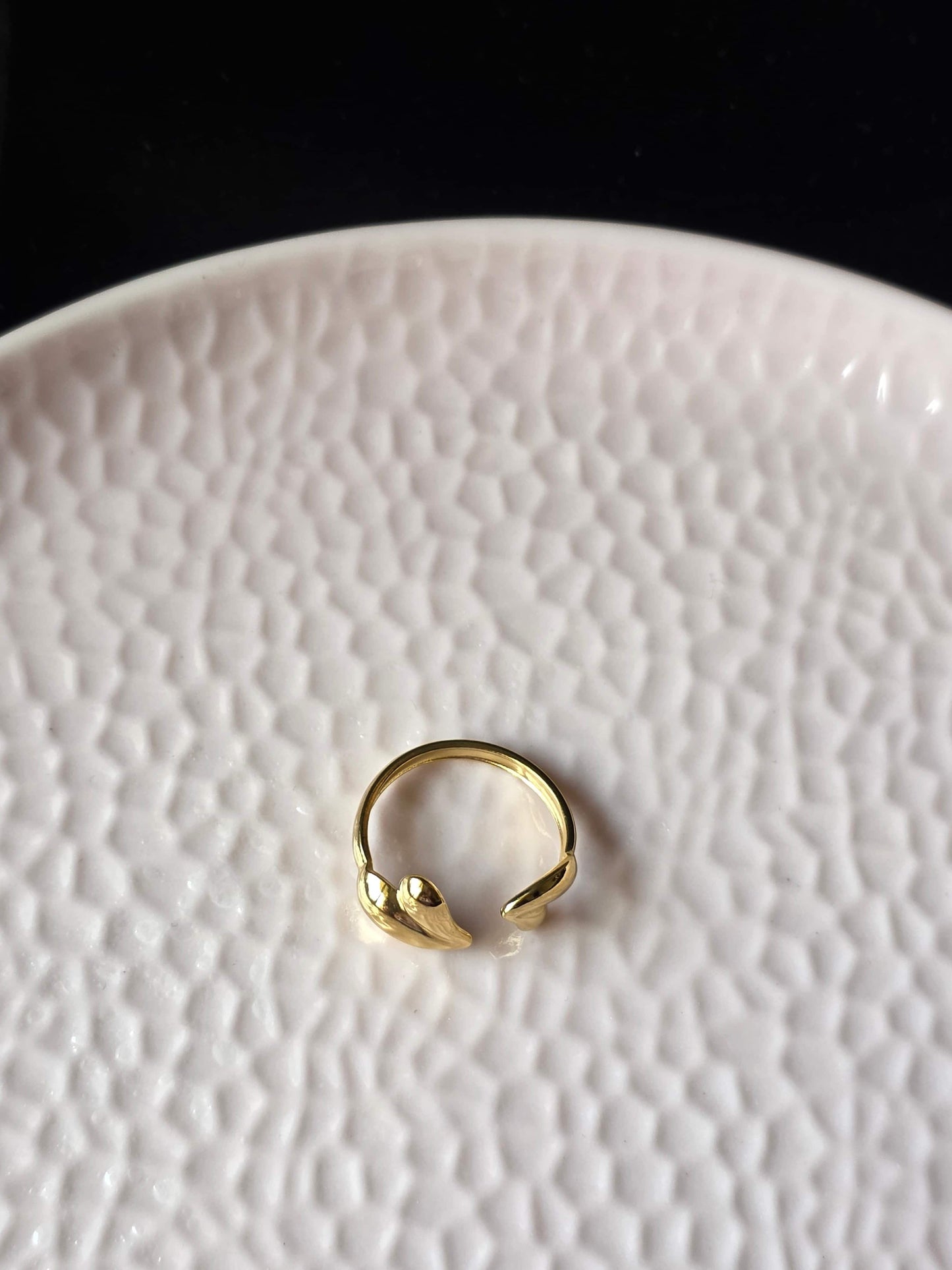 Amora Twin Heart Ring