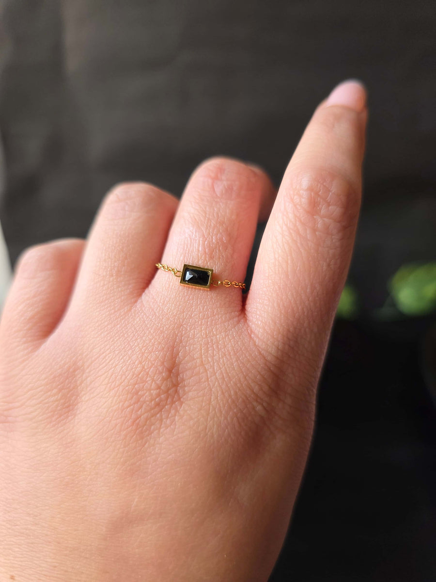 Narelle Noir Ring