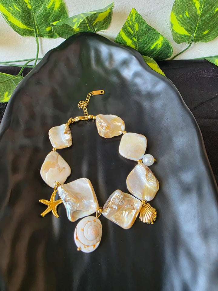 Ismera Stone & Shell Bracelet
