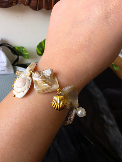 Ismera Stone & Shell Bracelet