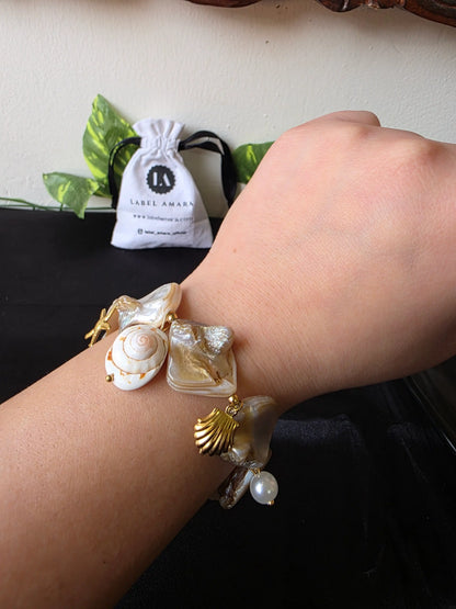 Ismera Stone & Shell Bracelet