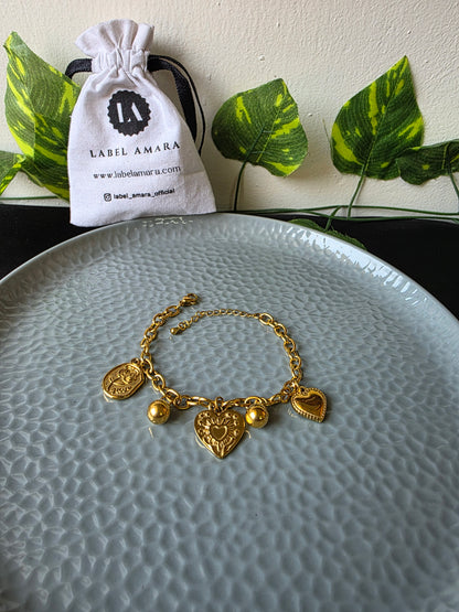 Cordelia Heart Bracelet