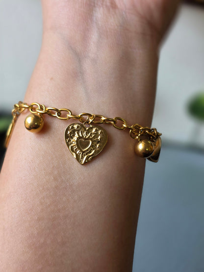 Cordelia Heart Bracelet