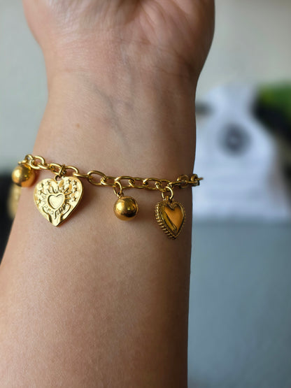Cordelia Heart Bracelet