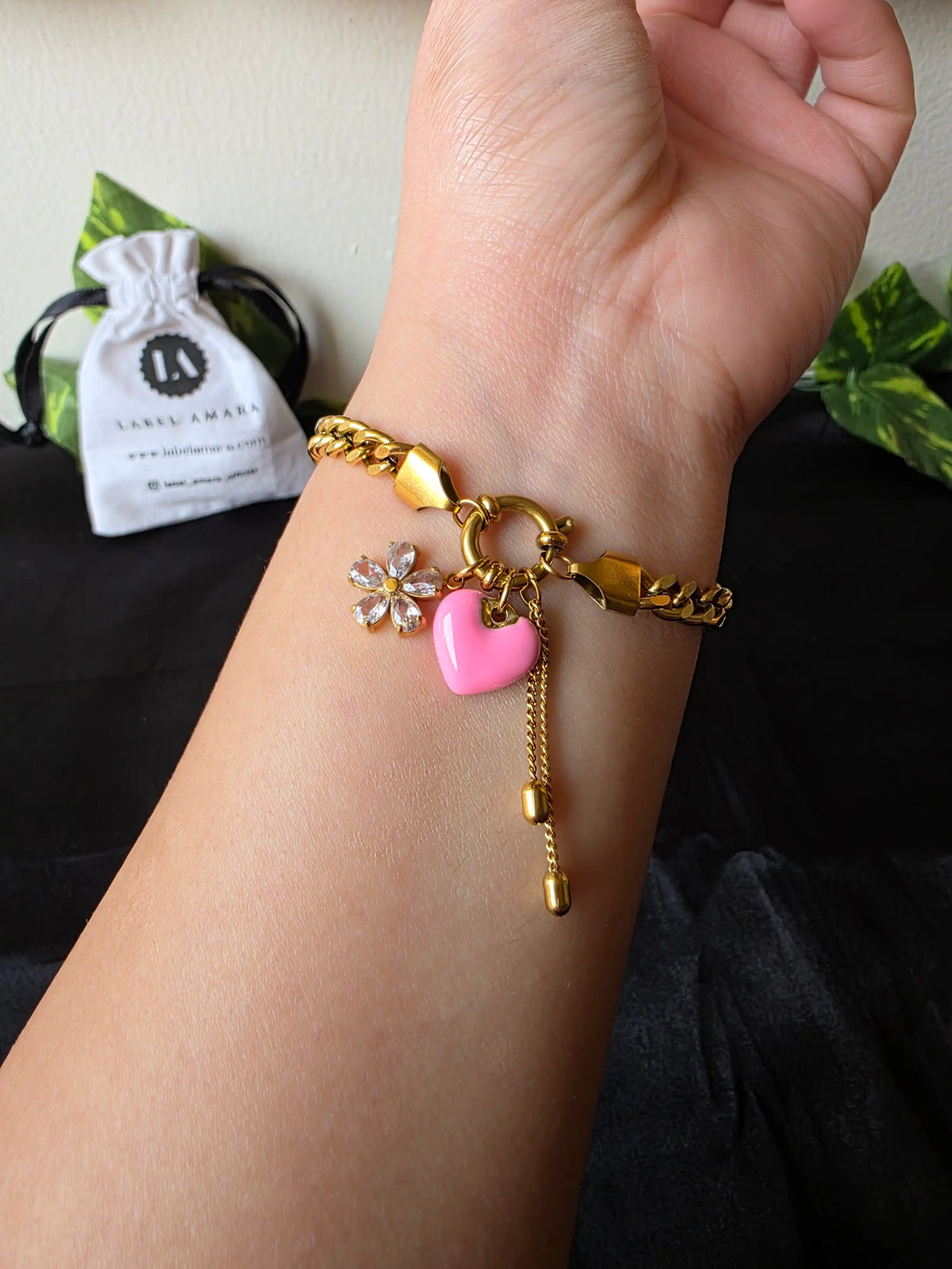 Rosalie Charm Link Bracelet