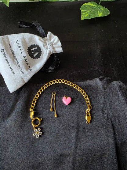 Rosalie Charm Link Bracelet