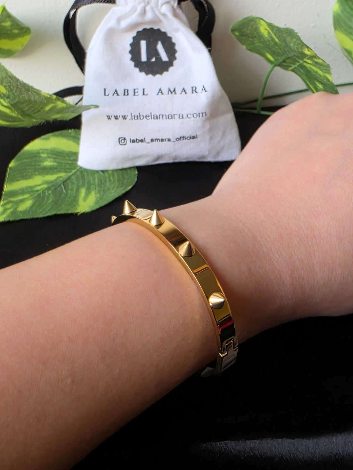 Triad Stud Bangle