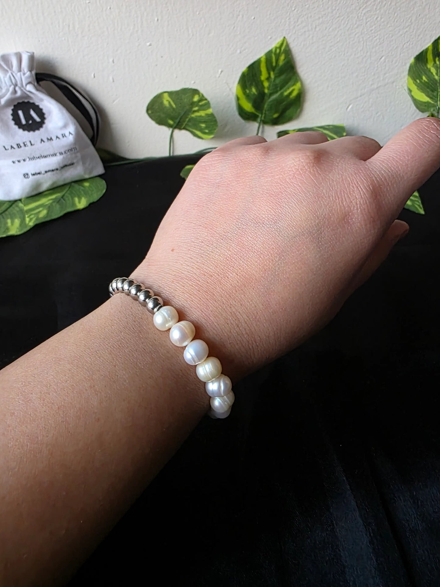 Eclaire Natural Pearl Bracelet