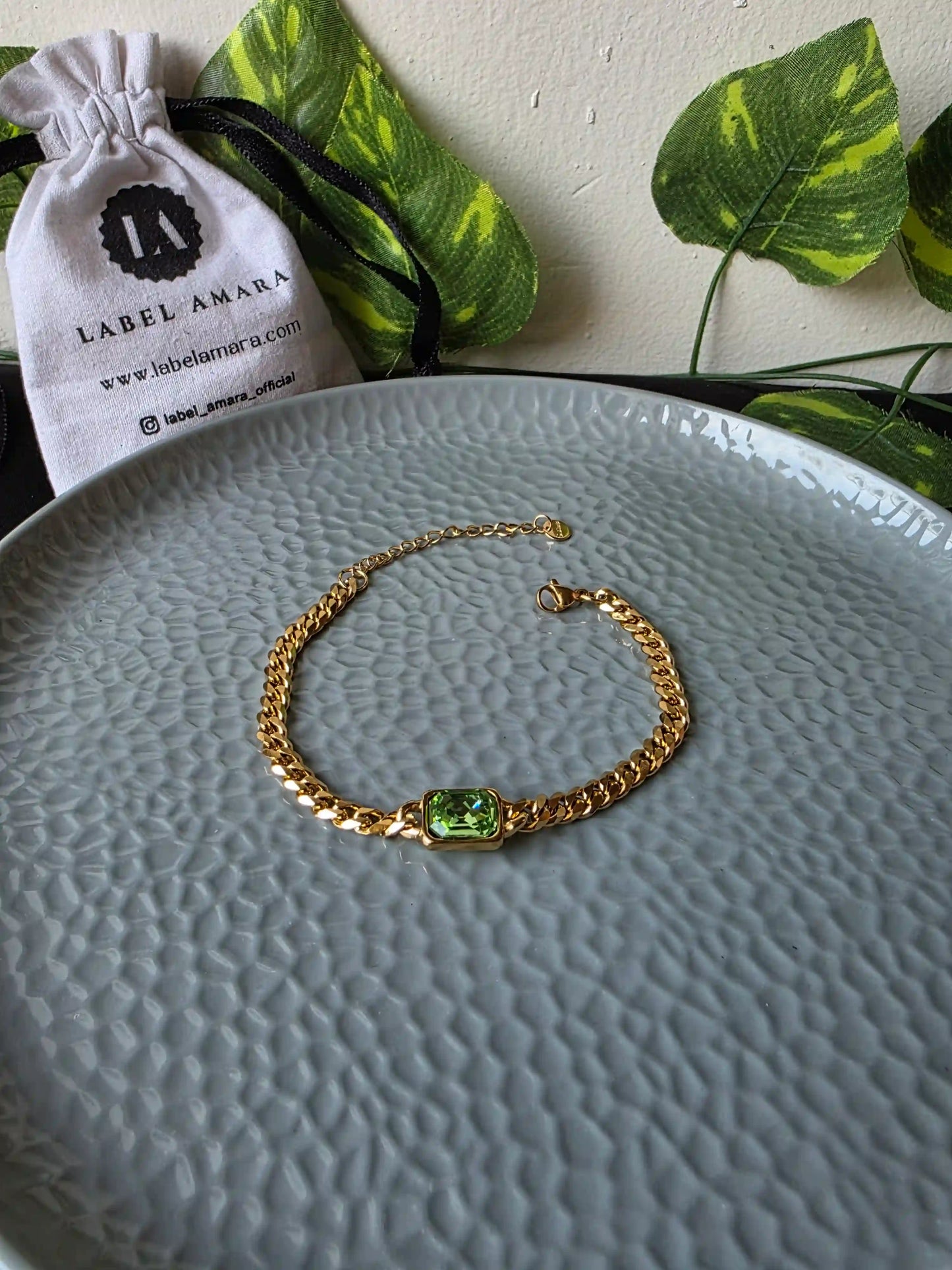 Iris Stone Bracelet
