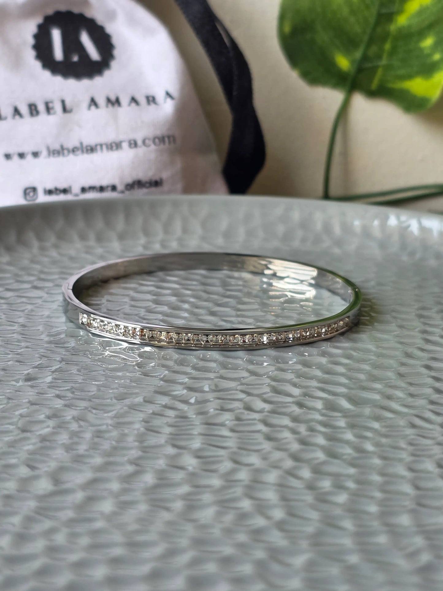Ivy Crystal Bangle