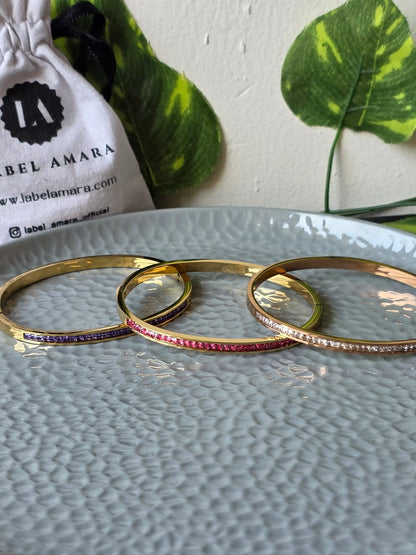 Ivy Crystal Bangle