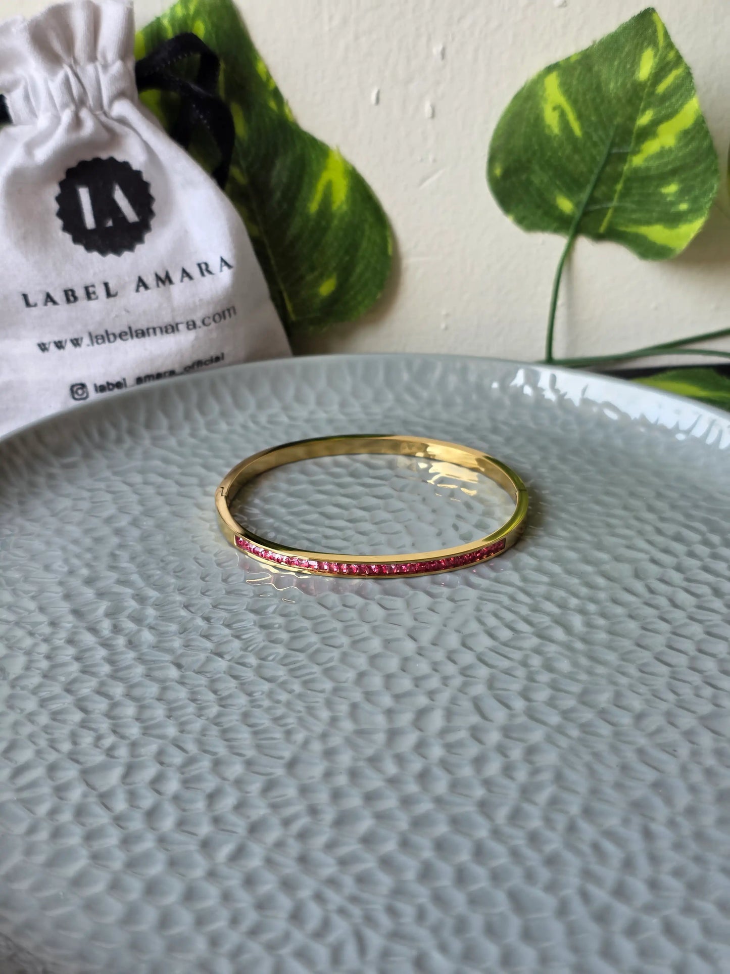 Ivy Crystal Bangle