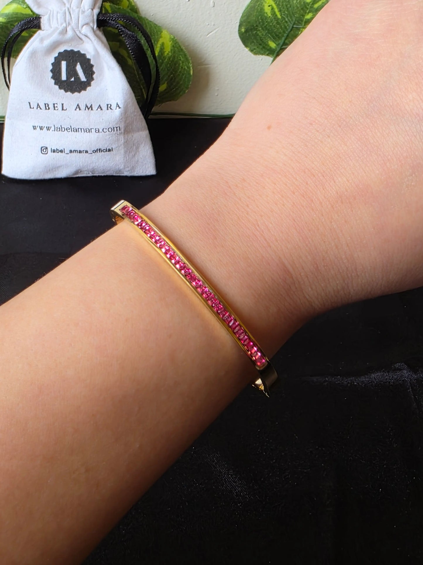 Ivy Crystal Bangle
