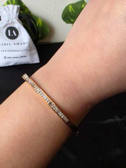 Ivy Crystal Bangle