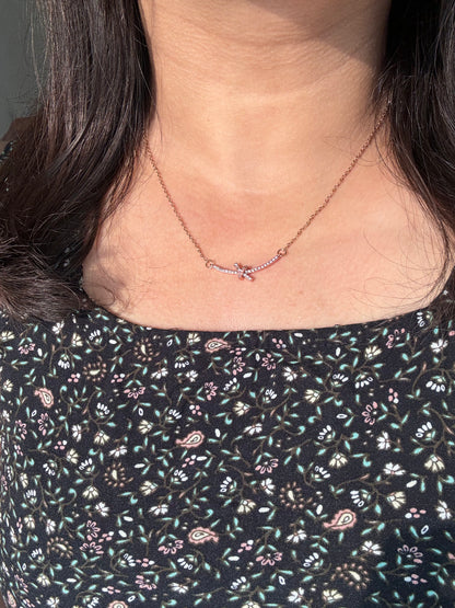 Rose Gold Mystere Necklace