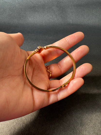 Midnight Clover Bracelet