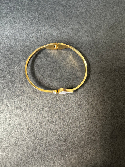 Elegant Edge Triangle Bracelet